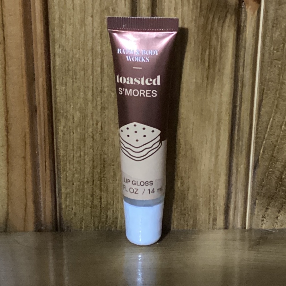 Bath & Body Works Toasted S'mores Lip Gloss NEW Sealed
